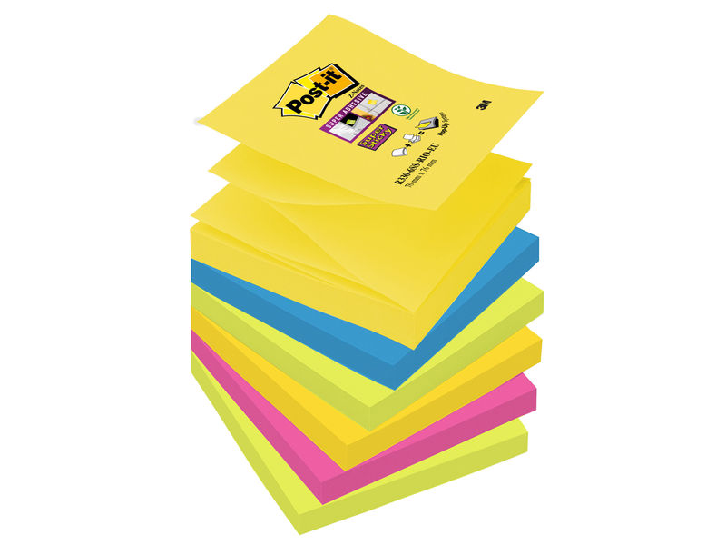 POST-IT - Pack.6 z-notes 76x76 surt r330-6ss-rio-eu (Ref.70005272490)