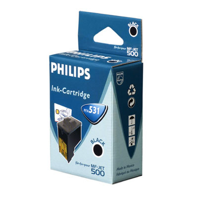 PHILIPS - Cartuchos ORIGINALES Inyección De Tinta PFA531 NEGRO (Ref.906115308039)