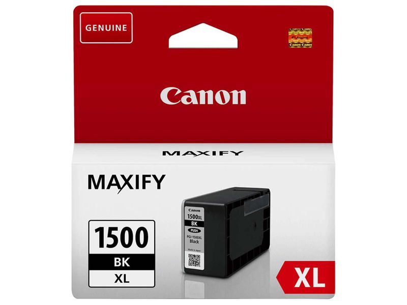 CANON - Cartuchos ORIGINALES Inyección De Tinta MAXIFY PGI1500 XL BK AA (Ref.9182B001)