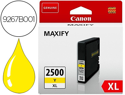 CANON - Cartuchos ORIGINALES Inyección De Tinta PGI-2500 XL Y AA (Ref.9267B001)
