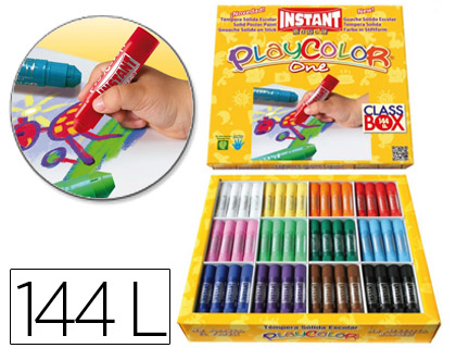 PLAYCOLOR - 144Uds. 10 GR. SURTIDAS (Ref.10901)