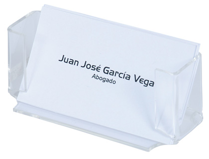 Q-CONNECT - PORTATARJETAS DE VISITA METACRILATO 5770 (Ref.KF04182)