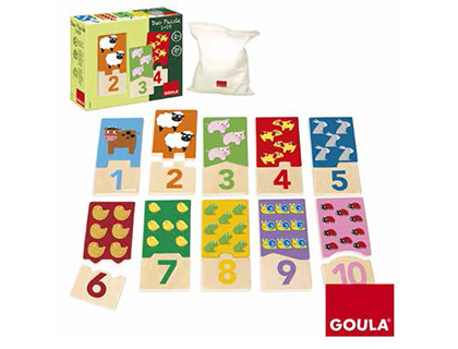 GOULA - PUZZLE INFANTIL DUO 1-10 (Ref.53329)