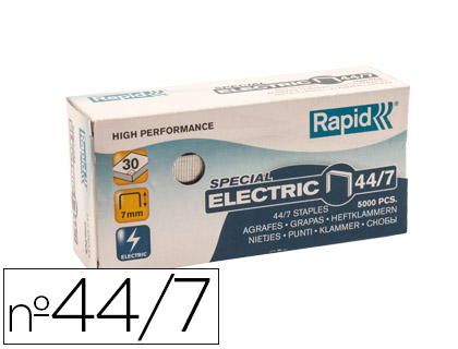 RAPID - Grapas 5000 Ud 44/7 Galvanizada (Ref.24868200)