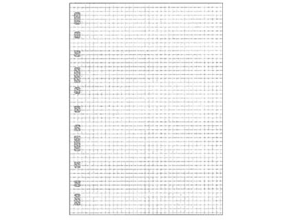 MULTIFIN - RECAMBIO 3002 -CUADROS DE 4 MM (Ref.4125293)