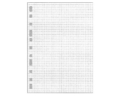 MULTIFIN - RECAMBIO 3005 -CUADROS DE 4 MM. (Ref.4125599)