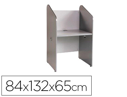 ROCADA - Call Center Alumino-Gris Individual 84x65x132 cm (Ref.5501AB02)