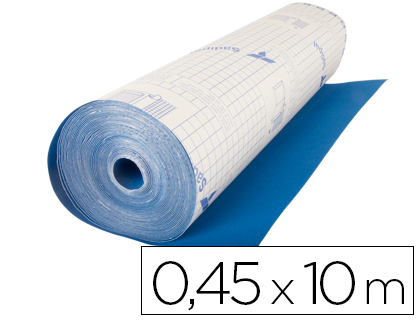 ROLLO ADHESIVO ESPECIAL ANTE COLOR AZUL ROLLO DE 10 MT (Ref.06704)