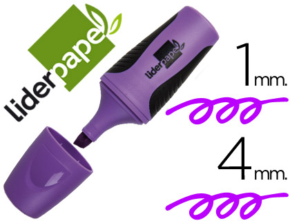 LIDERPAPEL - ROTULADOR MINI FLUORESCENTE VIOLETA (Ref.RT06)