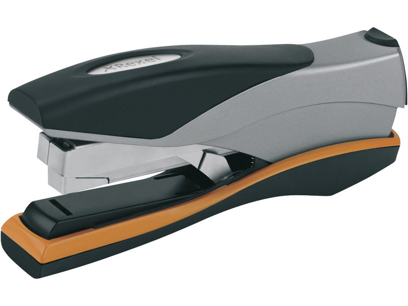 REXEL - Grapadora Optima 40 40 Hojas Negro/plata Grapado plano (Ref.2102357)