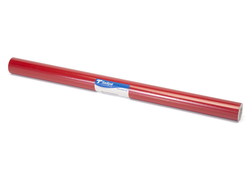 SADIPAL - Film adhesivo rojo 100 micras 0,5x3m SAD0 (Ref.12210)