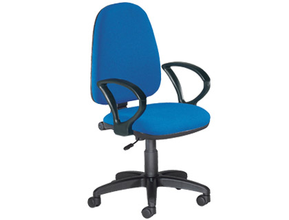 ROCADA - SILLA CON BRAZOS COLOR AZUL DIAMETRO BASE 610 MM RESPALDO DE 490 MM X 420 MM (Ref.930/3+956)