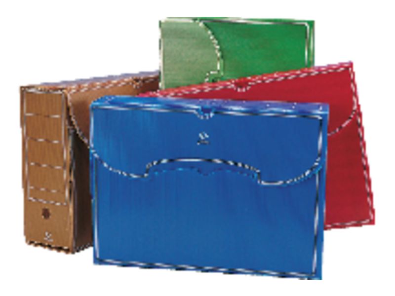 GRAFOPLÁS - Archivo Definiclás Definitivo 360x265x95mm Azul Resistente (Ref.70907830)