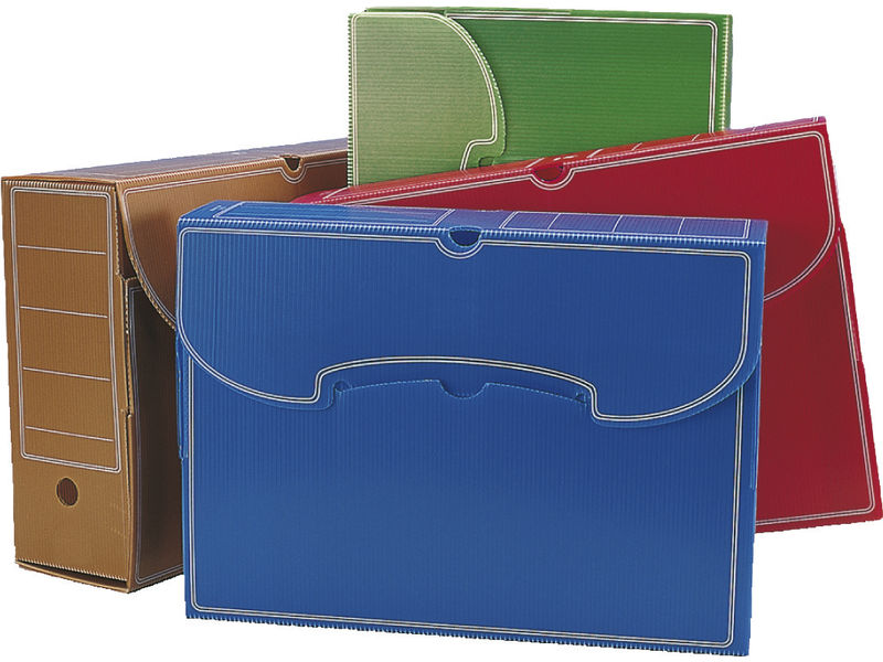 GRAFOPLÁS - Archivador Definitivo 360X265X95 Polipropileno Marron (Ref.70907800)