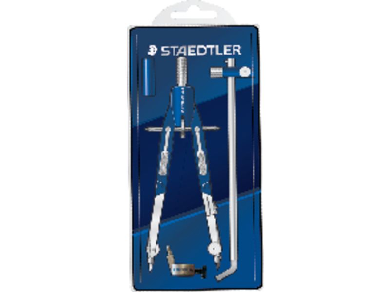 STAEDTLER - Compases Mars 552 170 mm Minas 4mm Con alargadera (Ref.552 02)