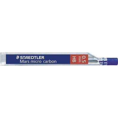 STAEDTLER - Mina Mars Micro Carbon Estuche 12ud Trazo 0.5 mm 2H 05-2H (Ref.250 05-2H) 