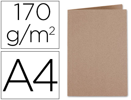 LIDERPAPEL - SUBCARPETA A4 KRAFT 170G/M2 (Ref.SC21)