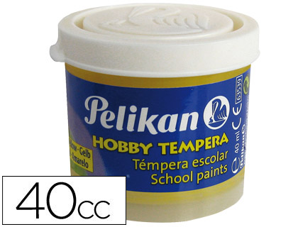 PELIKAN - TEMPERA HOBBY 40 CC. AMARILLO -N.59A (Ref.63539)