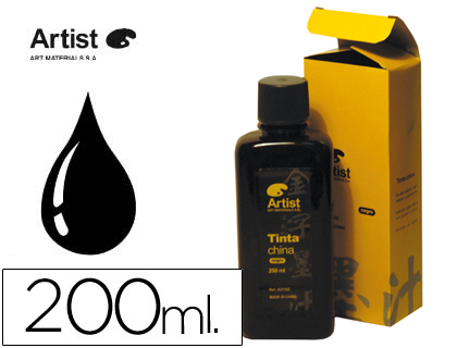 ARTIST - TINTA CHINA NEGRA FRASCO 250 ML (Ref.A21102/4710010)