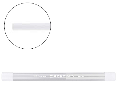 TOMBOW - Recambio goma Mono Zero punta rectangular (Ref.ER-KUS)