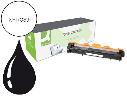 Q-CONNECT - Toner Laser COMPATIBLES BROTHER TN1050 HL-1110 NEGRO 1.000 PAG (Ref.KF17089)
