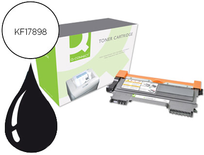 Q-CONNECT - Toner Laser COMPATIBLES BROTHER TN2210 HL-2240 / 2250 / 2270 NEGRO 1.200 PAG (Ref.KF17898)