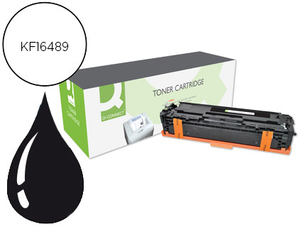 Q-CONNECT - Toner Laser COMPATIBLES HP CF210X COLOR LASERJET M251N / 251NW / 276N / 276NW NEGRO 2.400 PAG (Ref.KF16489)