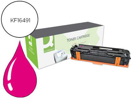 Q-CONNECT - Toner Laser COMPATIBLES HP CF213A COLOR LASERJET M251N / 251NW / 276N / 276NW MAGENTA 1.800 PAG (Ref.KF16491)