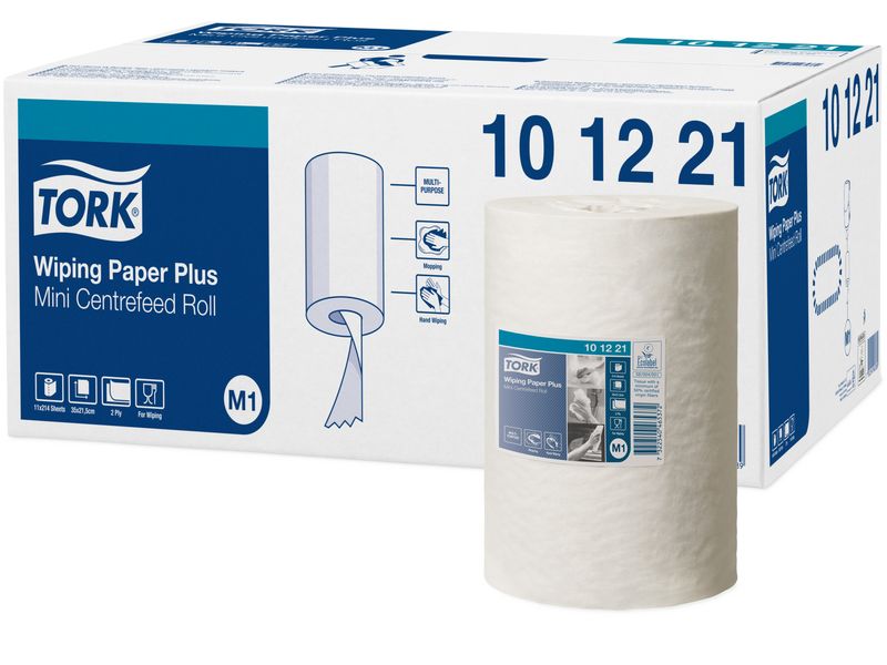 TORK - Bobina secamanos Caja 11 ud 214 servicios 2 Capas Para M1 (Ref.101221)
