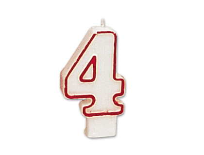 VELA NUMERO 4 (Ref.Nº 4)