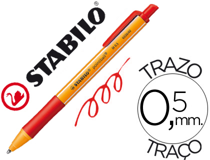 STABILO - Boligrafo POINTBALL RO (Ref.6030/40)