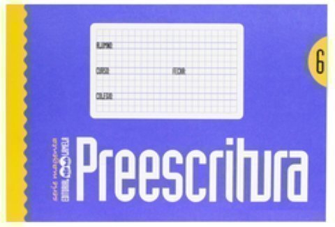 LAMELA - Cuadernillo Preescritura Nº 6 Cuadrovía 8 mm (Ref.L35006)