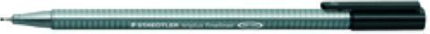 STAEDTLER - Rotulador Punta de Fibra Triplus NEGRO Trazo 0,3mm (Ref.334-9)