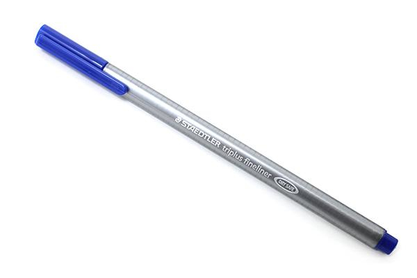 STAEDTLER - Rotulador Punta de Fibra Triplus AZUL Trazo 0,3mm (Ref.334-3)