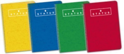 ENRI - Cuaderno Status Espiral Fº 215X310 80H 70G 4X4/M T.Dura (Ref.400088607)