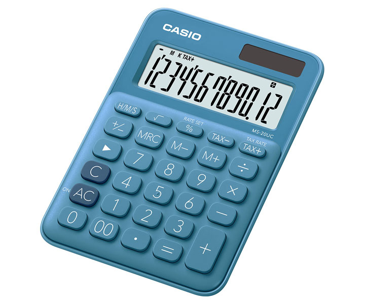 CASIO - Calculadora Sobremesa Verde (Ref.MS-20UC-GN)