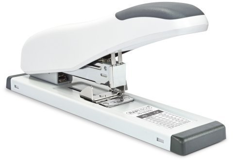 RAPESCO - Grapadora de gruesos Eco HD 100 blanca mate. Hasta 100 hojas de capacidad. (Ref.1386)