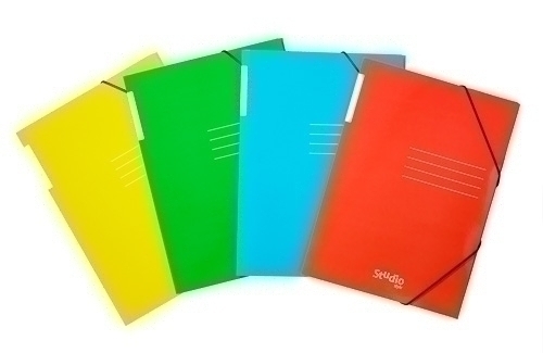 PARDO - Carpeta solapas y cierre gomas,cartón brillo 500grs,tarjetero en lomo,folio,verde (Ref.925604)