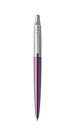 PARKER - Bolígrafo Jotter Core Violeta CT Retráctil Acero Inoxidable (Ref.1953190)