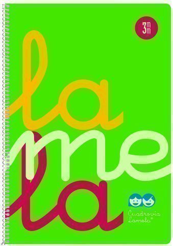 LAMELA - Cuaderno Fº polipropileno C3 80 hojas 90 grs verde (Ref.7FTP003V)