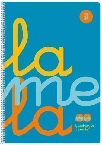 LAMELA - Cuaderno Fº polipropileno C3 80 hojas 90 grs azul (Ref.7FTP003B)