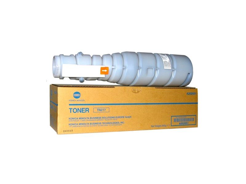 KONICA MINOLTA - Toner Laser ORIGINALES TN-217 Negro (Ref.A202051)