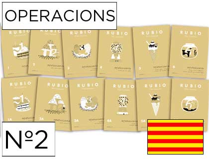 RUBIO - CUADERNO OPERACIONS Nº 2 CATALAN (Ref.OP2 CAT)