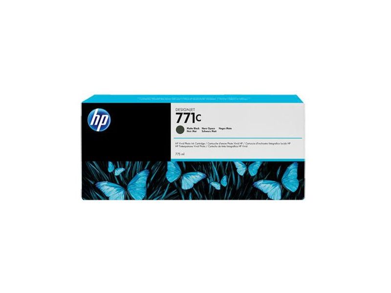 HP ( HEWLETT PACKARD ) - Cartuchos ORIGINALES Inyección De Tinta 771C Negro (Ref.B6Y07A)