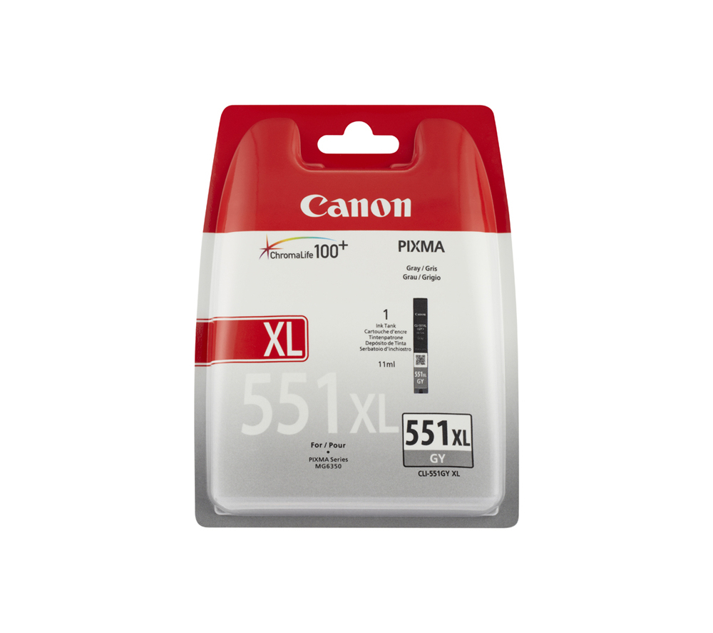 CANON - Cartuchos inyeccion CLI-551XL Gris (Ref.6447B001)