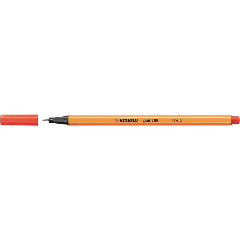 STABILO - Rotulador Point 88 0.4mm rojo claro (Ref.88/48)