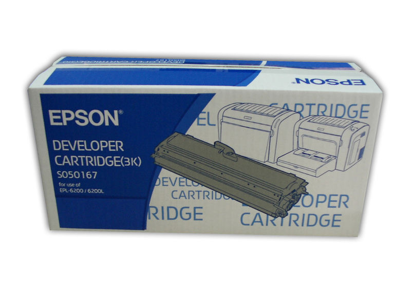EPSON - Toner Laser ORIGINALES Developer Cartrige S050167 Negro 3.000 pg (Ref.C13S050167)