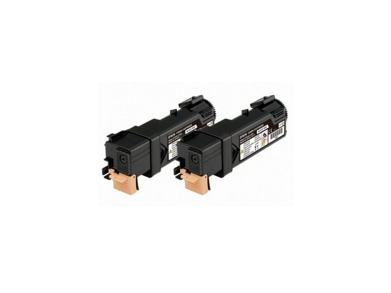 EPSON - Toner Laser ORIGINALES 0631 Negro PACK 2 0 (Ref.C13S050631)