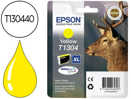 EPSON - Cartuchos ORIGINALES Inyección De Tinta INY AM 10,1ML T130 (Ref.C13T13044012)