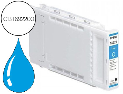 EPSON - Cartuchos ORIGINALES Inyección De Tinta T6922 CY (Ref.C13T692200)